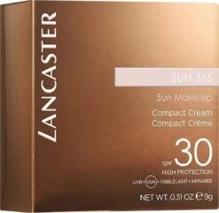 Lancaster Sun 365 Compact Bronzing Creme SPF 30 - 03 Golden Glow - 10 G -Cosmetisch Korting 1200x1170