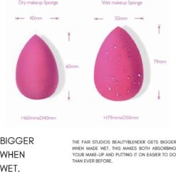 Premium Beauty Blender - Make Up Spons - Latexvrij - Voor Foundation, Blush & Primer - Speciaal Aero-Memory Foam - FAIR STUDIOS - Make Up Sponge - Beautyblender 8 Premium Beauty Blender - Make Up Spons - Latexvrij - Voor Foundation, Blush & Primer - Speciaal Aero-Memory Foam - FAIR STUDIOS - Make Up Sponge - Beautyblender -Cosmetisch Korting 1200x1170 29