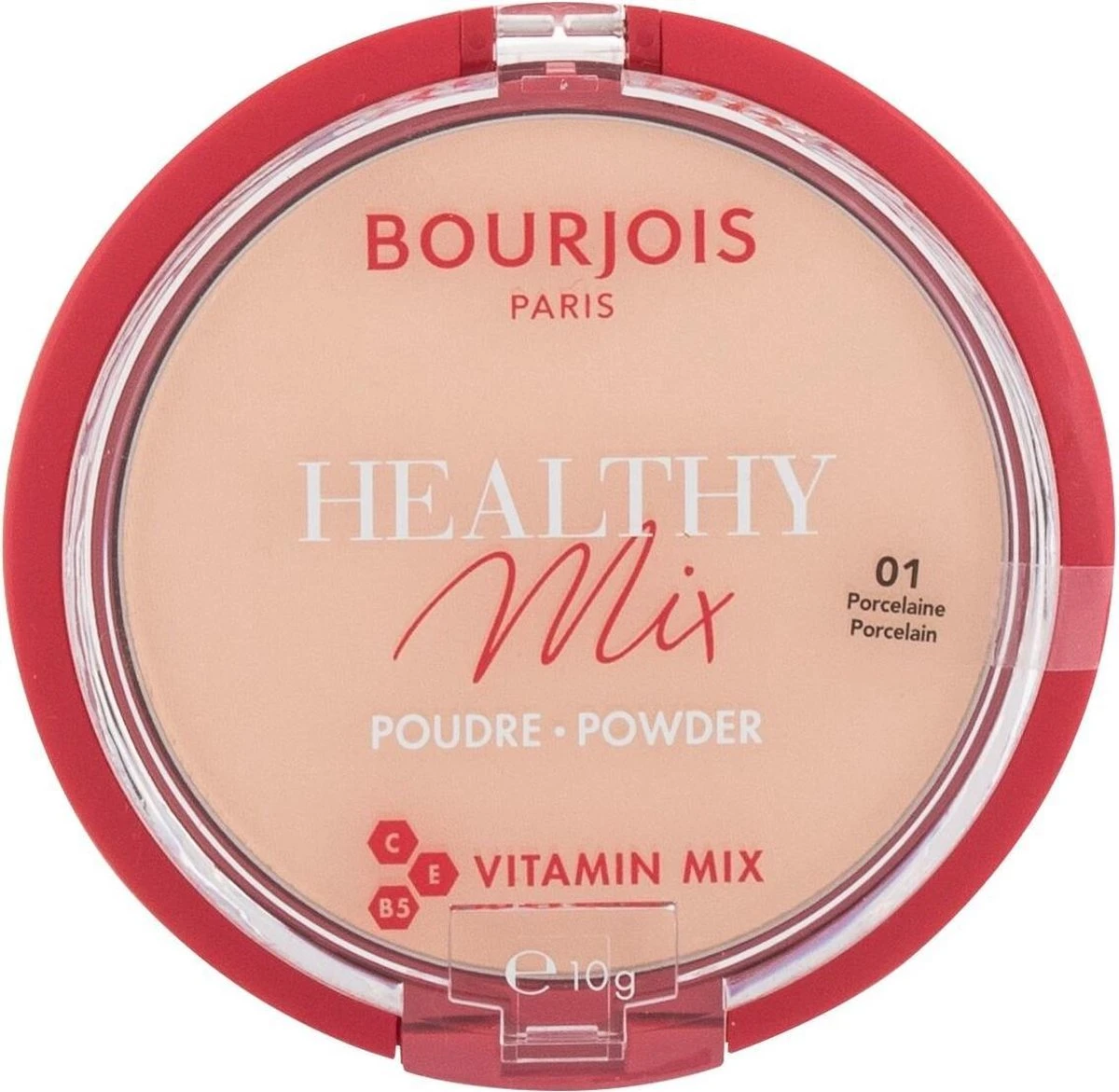 Bourjois Healthy Mix Compact Poeder - 01 Porcelain 14 Bourjois Healthy Mix Compact Poeder - 01 Porcelain - Afbeelding 14