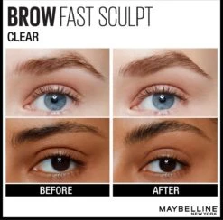 Maybelline Brow Fast Sculpt - 10 Clear - Wenkbrauwgel 13 Maybelline Brow Fast Sculpt - 10 Clear - Wenkbrauwgel -Cosmetisch Korting 1200x1185 3