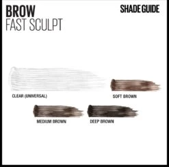 Maybelline Brow Fast Sculpt - 10 Clear - Wenkbrauwgel 14 Maybelline Brow Fast Sculpt - 10 Clear - Wenkbrauwgel -Cosmetisch Korting 1200x1185 4