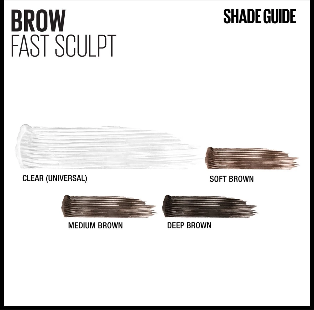 Maybelline Brow Fast Sculpt - 10 Clear - Wenkbrauwgel 4 Maybelline Brow Fast Sculpt - 10 Clear - Wenkbrauwgel - Afbeelding 4