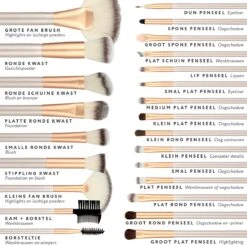 Professionele Make-up Kwastenset - 24 Delig - Beige-Goud 15 Professionele Make-up Kwastenset - 24 Delig - Beige-Goud -Cosmetisch Korting 1200x1190 5