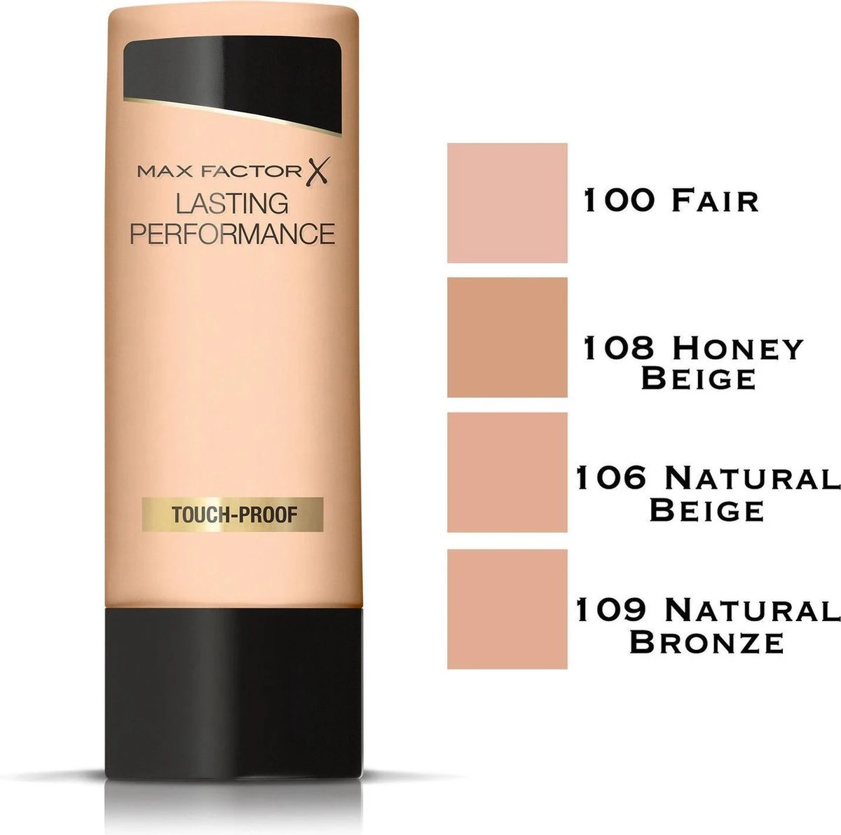 Max Factor Lasting Performance Foundation - 109 Natural Bronze 2 Max Factor Lasting Performance Foundation - 109 Natural Bronze - Afbeelding 2