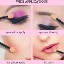 3BMT Oogschaduw Kwastjes - Set Van 10 8 3BMT Oogschaduw Kwastjes - Set Van 10 -Cosmetisch Korting 1200x1192 7