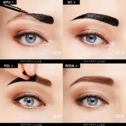 Maybelline New York - Tattoo Brow Peel-Off Wenkbrauwgel - 25 Chocolate Brown - Bruin 19 Maybelline New York - Tattoo Brow Peel-Off Wenkbrauwgel - 25 Chocolate Brown - Bruin -Cosmetisch Korting 1200x1193 1