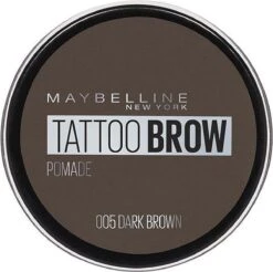 Maybelline Tattoo Brow Lasting Color Pomade - 05 Dark Brown 7 Maybelline Tattoo Brow Lasting Color Pomade - 05 Dark Brown -Cosmetisch Korting 1200x1193