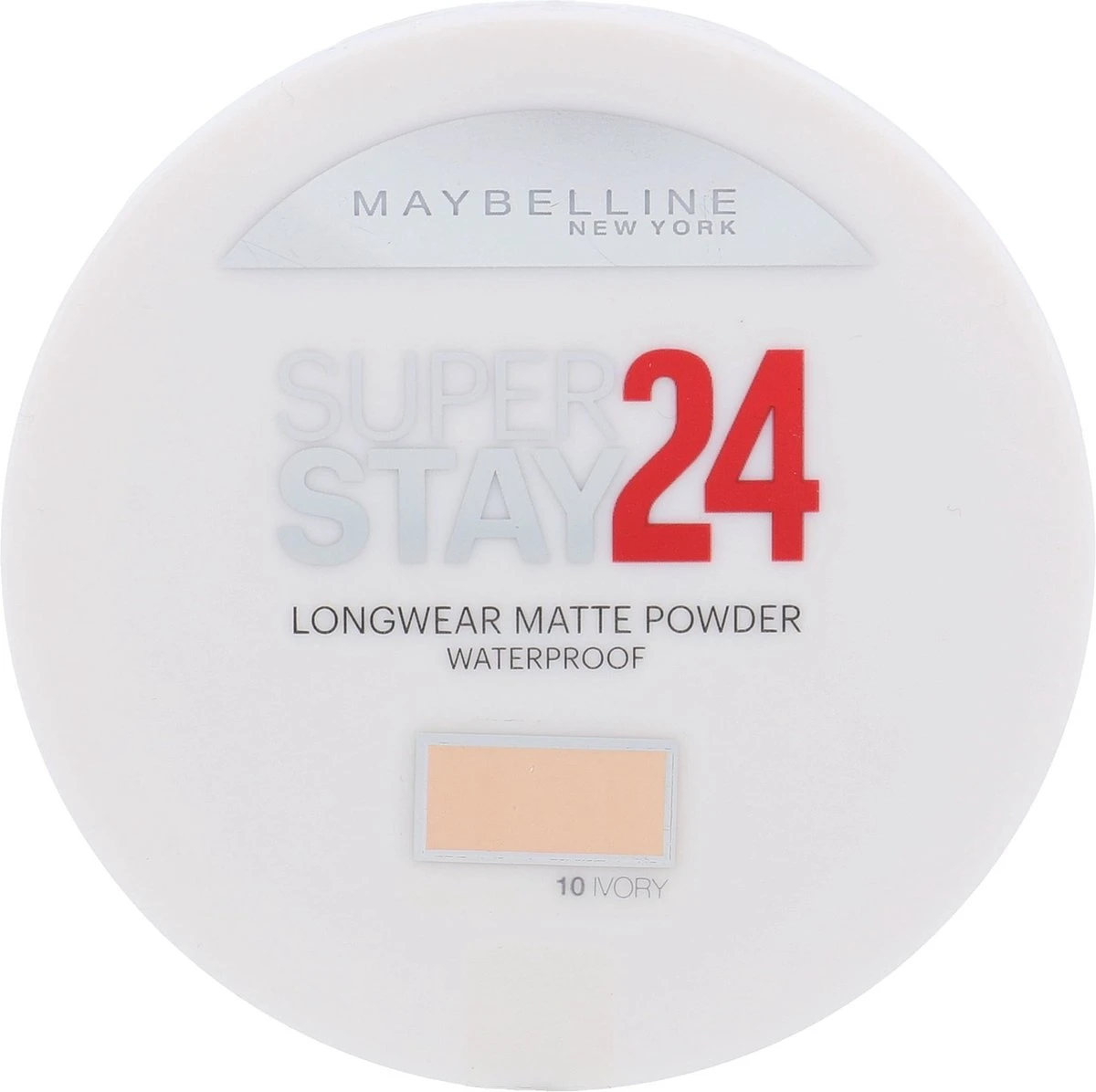 Maybelline New York SuperStay Full Coverage Gezichtspoeder - 10 Ivory 8 Maybelline New York SuperStay Full Coverage Gezichtspoeder - 10 Ivory - Afbeelding 8