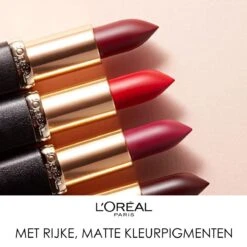 L'Oréal Paris Color Riche Matte Lippenstift - 344 Retro Red -Cosmetisch Korting 1200x1198 5