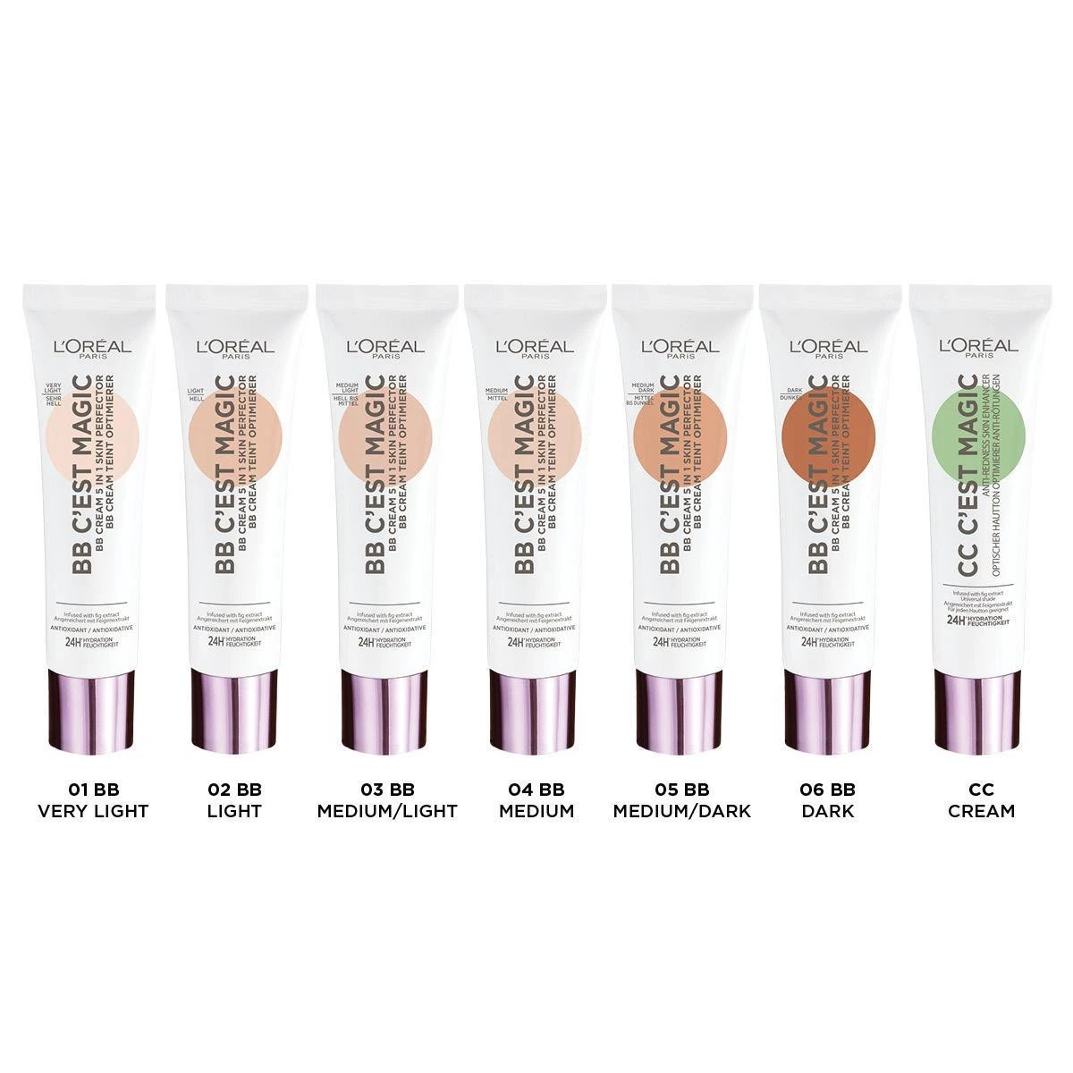 L’Oréal Paris - BB C'est Magic BB Cream - 06 Dark - 30 Ml 8 L’Oréal Paris - BB C'est Magic BB Cream - 06 Dark - 30 Ml - Afbeelding 8