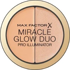 Max Factor Miracle Glow Duo Highlighter - 20 Medium 12 Max Factor Miracle Glow Duo Highlighter - 20 Medium -Cosmetisch Korting 1200x1200 173