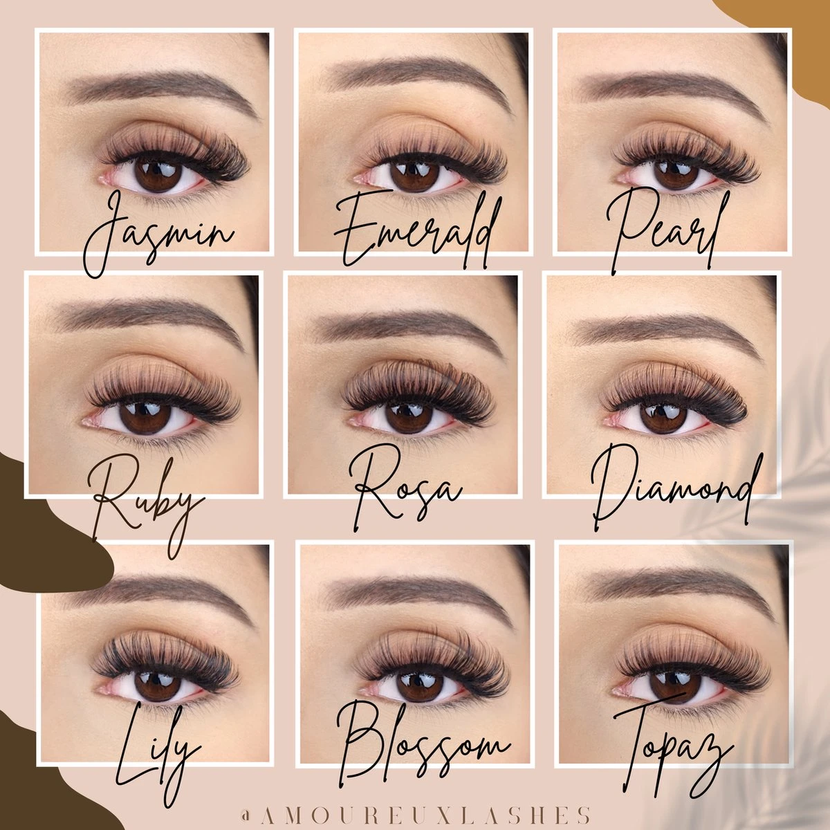 Merkloos Nep Wimpers Russisch Volume- Pearl Wimperextension Lashes 3 Merkloos Nep Wimpers Russisch Volume- Pearl Wimperextension Lashes - Afbeelding 3