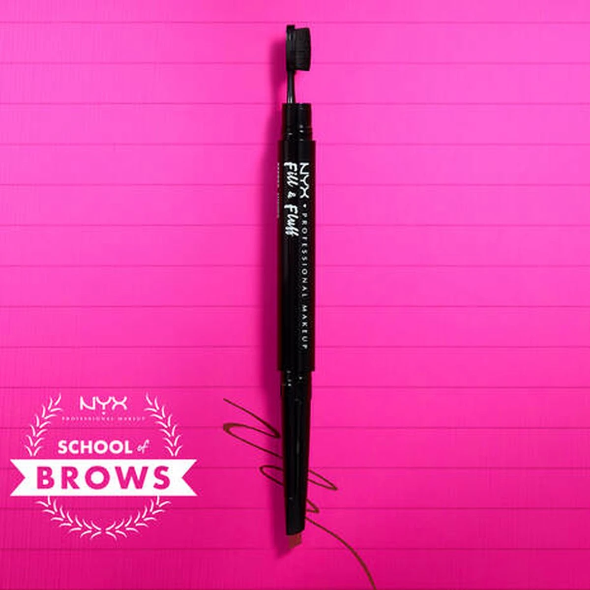 NYX Professional Makeup Fill & Fluff Eyebrow Pomade Pencil - FFEP01 Blonde - Wenkbrauwpotlood - 0,2 Gr 8 NYX Professional Makeup Fill & Fluff Eyebrow Pomade Pencil - FFEP01 Blonde - Wenkbrauwpotlood - 0,2 Gr - Afbeelding 8