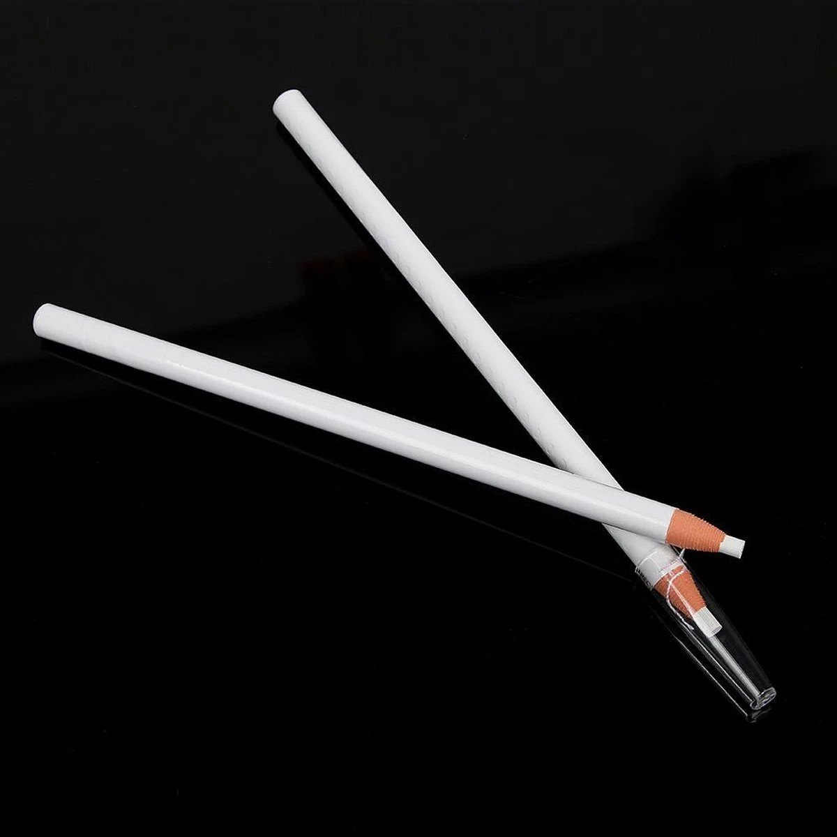 2 Stuks - Voortekenpotlood WIT – PMU – Watervast Wenkbrauw Potlood – Permanente Make-up – PMU Potlood Wit – Stripbaar Wit Voortekenpotlood 1 2 Stuks - Voortekenpotlood WIT – PMU – Watervast Wenkbrauw Potlood – Permanente Make-up – PMU Potlood Wit – Stripbaar Wit Voortekenpotlood