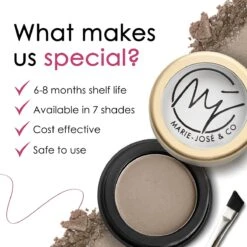 Wenkbrauwpoeder Donkerblond - Taupe - Wenkbrauw Make-up - Zachte, Natuurlijke Wenkbrauwen - Marie-José & Co 10 Wenkbrauwpoeder Donkerblond - Taupe - Wenkbrauw Make-up - Zachte, Natuurlijke Wenkbrauwen - Marie-José & Co -Cosmetisch Korting 1200x1200 538