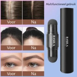 Basila® Duo Wenkbrauw Stempel Kit - Donker Bruin & Bruin - Watervast - Matte Poeder - Trimmer - 26 Stencils -Cosmetisch Korting 1200x1200 545
