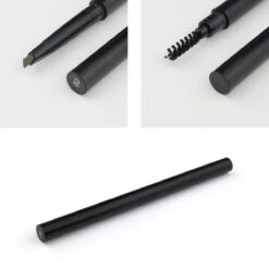 Wenkbrauw Trimmer Set - 8-delig – Met Epileer Pincet, 2x Wenkbrauw Schaartje, 2x Wenkbrauwmesje, Wenkbrauw Borstel, Wenkbrauwpotlood, Spoolie – In Stevige Etui - Zwart -Cosmetisch Korting 1200x1200 596