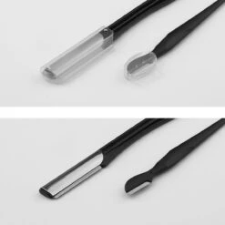 Wenkbrauw Trimmer Set - 8-delig – Met Epileer Pincet, 2x Wenkbrauw Schaartje, 2x Wenkbrauwmesje, Wenkbrauw Borstel, Wenkbrauwpotlood, Spoolie – In Stevige Etui - Zwart -Cosmetisch Korting 1200x1200 602