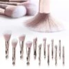 BeauRose Make Up Kwasten Set - Make Up Brush - Oogschaduw - Foundation Kwast - Poeder Kwast - Brush - Make Up - Cosmetica - Kwasten Set – Make Up Tasje - 12 Stuks