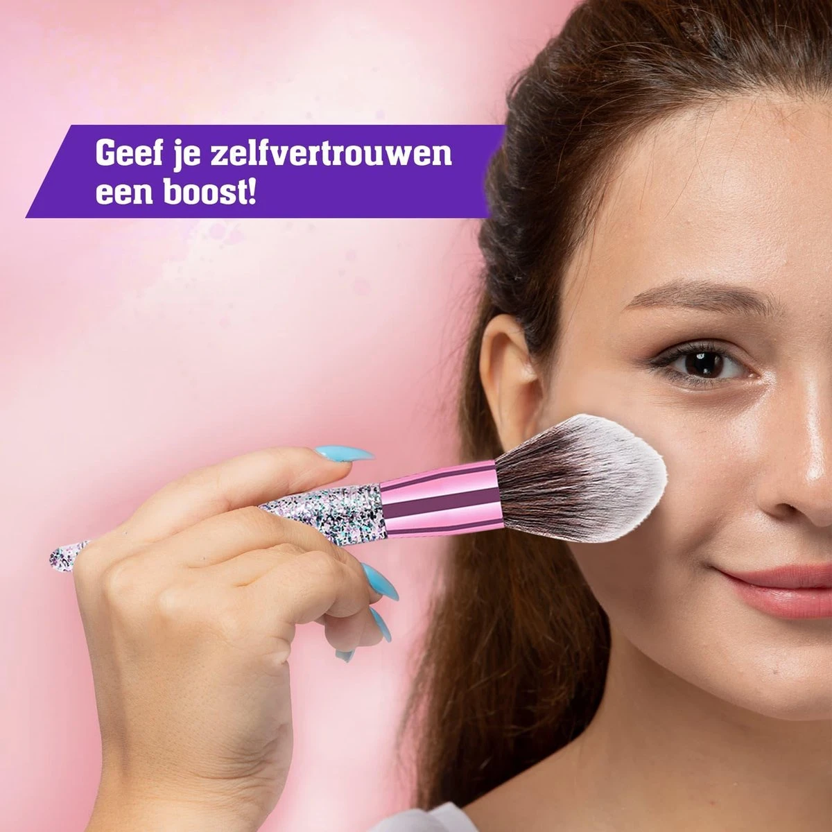 Make Up Kwasten Set - Make Up Brush - Oogschaduw - Foundation Kwast - Poeder Kwast - Brush - Make Up - Cosmetica - Kwasten Set – Make Up Tasje - 10 Stuks 3 Make Up Kwasten Set - Make Up Brush - Oogschaduw - Foundation Kwast - Poeder Kwast - Brush - Make Up - Cosmetica - Kwasten Set – Make Up Tasje - 10 Stuks - Afbeelding 3