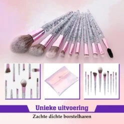Make Up Kwasten Set - Make Up Brush - Oogschaduw - Foundation Kwast - Poeder Kwast - Brush - Make Up - Cosmetica - Kwasten Set – Make Up Tasje - 10 Stuks 19 Make Up Kwasten Set - Make Up Brush - Oogschaduw - Foundation Kwast - Poeder Kwast - Brush - Make Up - Cosmetica - Kwasten Set – Make Up Tasje - 10 Stuks -Cosmetisch Korting 1200x1200 624