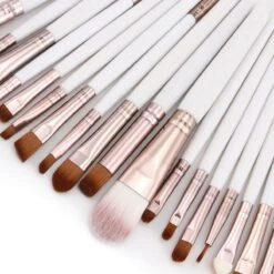 Evvie 24-delige Make-up Kwastenset - Wit/Rosé Goud - In Etui Marble -Cosmetisch Korting 1200x1200 660