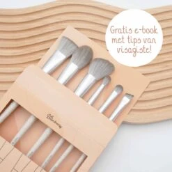 Bamboozy Makeup Kwasten Set Tarwestro - Make Up Brush Foundation Oogschaduw Poeder Kwast Brush Contour Eyeliner - 6 Stuks -Cosmetisch Korting 1200x1200 669