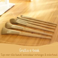 Bamboozy Makeup Kwasten Set Tarwestro - Make Up Brush Foundation Oogschaduw Poeder Kwast Brush Contour Eyeliner - 6 Stuks -Cosmetisch Korting 1200x1200 671