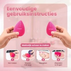 Beauty Blender - Make-up Sponsjes - Spons - 8 Stuks - Zacht & Perfecte Vorm! 10 Beauty Blender - Make-up Sponsjes - Spons - 8 Stuks - Zacht & Perfecte Vorm! -Cosmetisch Korting 1200x1200 700