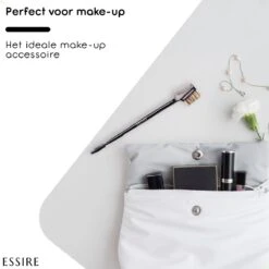 Essire Luxe Wenkbrauw Borstel - Wimperborstel - Wimperkam - 3-in-1 -Cosmetisch Korting 1200x1200 725