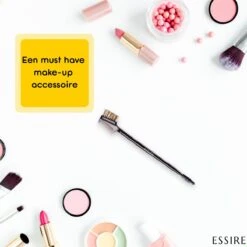 Essire Luxe Wenkbrauw Borstel - Wimperborstel - Wimperkam - 3-in-1 -Cosmetisch Korting 1200x1200 728