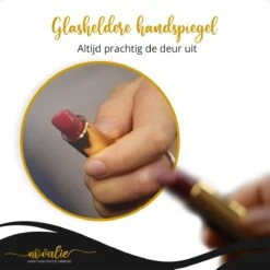 Novalie Hollywood Spiegel Met Verlichting - 65 Cm X 50 Cm - Make Up Spiegel Met Led Lampen – Visagie – Dimbaar / 3 Lichtstanden – Voor Hem / Haar Cadeau – 10x Vergroting – Met Tru-Daylight Verlichting – Wit -Cosmetisch Korting 1200x1200 837