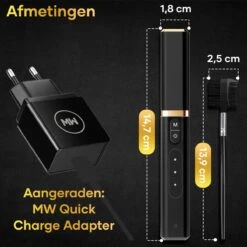 MoreWomen® Elektrische Wimperkruller - Wimperkruller - Verwarmd - Wimper Lift - Incl. Wimperborstel -Cosmetisch Korting 1200x1200 911