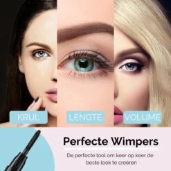 3-Delige Elektrische Wimperkruller Set – Incl. Wimperserum & Wimperborstel – Wimperlifting Set – Lash Lift – Lange, Gekrulde En Volle Wimpers – Eyelash Curler -Cosmetisch Korting 1200x1200 919