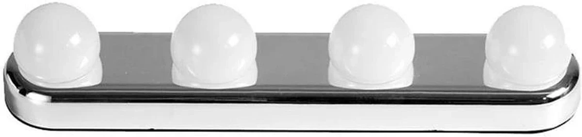 Merkloos Deluxe Make Up Spiegelverlichting – Met Zuignap - Hollywood Spiegel Lampen – Wit Licht – Led Lamp - Spiegellamp – Schilderijverlichting – Visagie Spiegel – Spiegel Licht – Sfeerverlichting – Werkt Op AA-Batterijen 10 Merkloos Deluxe Make Up Spiegelverlichting – Met Zuignap - Hollywood Spiegel Lampen – Wit Licht – Led Lamp - Spiegellamp – Schilderijverlichting – Visagie Spiegel – Spiegel Licht – Sfeerverlichting – Werkt Op AA-Batterijen - Afbeelding 10