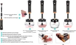 MaMo Subliem - Elektrische Make Up Kwasten Reiniger - Cadeau Tip - Brush Cleaner - Make-up Borstel Reiniger - Make Up Kwasten Reiniger - Wassen - Föhnen - Hygiëne - Make-up Kwastenreiniger -Cosmetisch Korting 1200x704 2