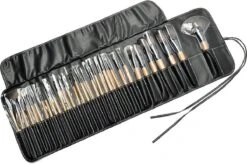 32-delige Make Up Set - Kwasten Set - Make Up Etui - Zwarte Professionele Make Up Set -Cosmetisch Korting 1200x798 1