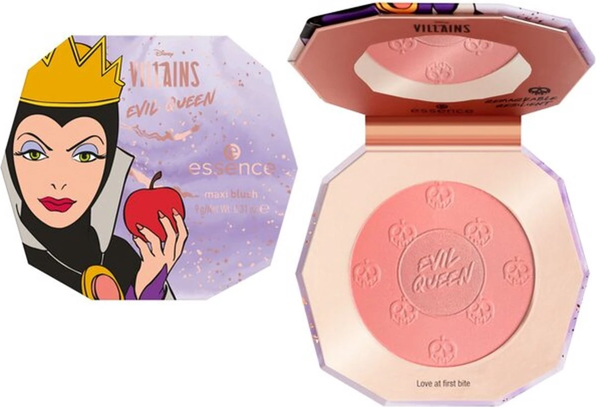 Essence Blush - Blush Palet - Disney Villains Evil Queen 1 Essence Blush - Blush Palet - Disney Villains Evil Queen