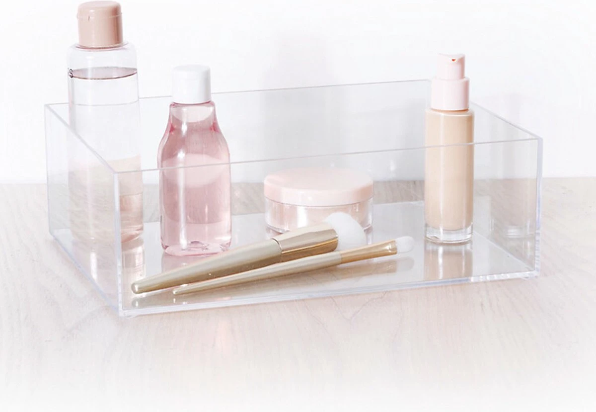 Five® Make-up Bakken - Transparant - Stapelbaar 2 Five® Make-up Bakken - Transparant - Stapelbaar - Afbeelding 2