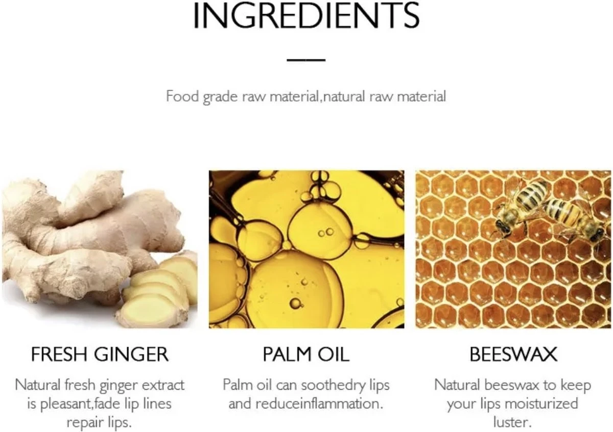 Natuurlijke Lip Plumper|Gember Extract & Vitamine E - Vollere Lippen - Lip Care - Lip Filler - Full Lips - Volume Van Je Lippen- Herstellende Lippen- Lipgloss Intense- Lip Maximizer - Mint Extract & Vitamine E- Selfcare - Extreme Lipgloss 3 Natuurlijke Lip Plumper|Gember Extract & Vitamine E - Vollere Lippen - Lip Care - Lip Filler - Full Lips - Volume Van Je Lippen- Herstellende Lippen- Lipgloss Intense- Lip Maximizer - Mint Extract & Vitamine E- Selfcare - Extreme Lipgloss - Afbeelding 3