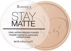 Rimmel London Stay Matte Pressed Powder - 005 Silky Beige -Cosmetisch Korting 1200x854