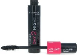 Rimmel London Day2Night 2-in-1 Mascara Voor Een Dag- En Avondlook - 001 Black -Cosmetisch Korting 1200x867 1