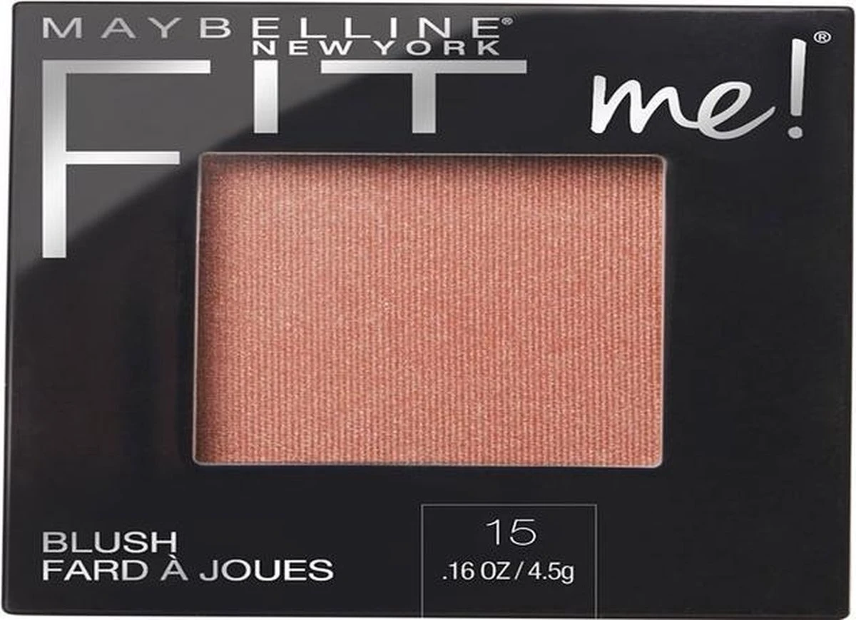 Maybelline Fit Me Blush - 15 Nude - Oranje - Natuurlijk Ogende Rouge 18 Maybelline Fit Me Blush - 15 Nude - Oranje - Natuurlijk Ogende Rouge - Afbeelding 18