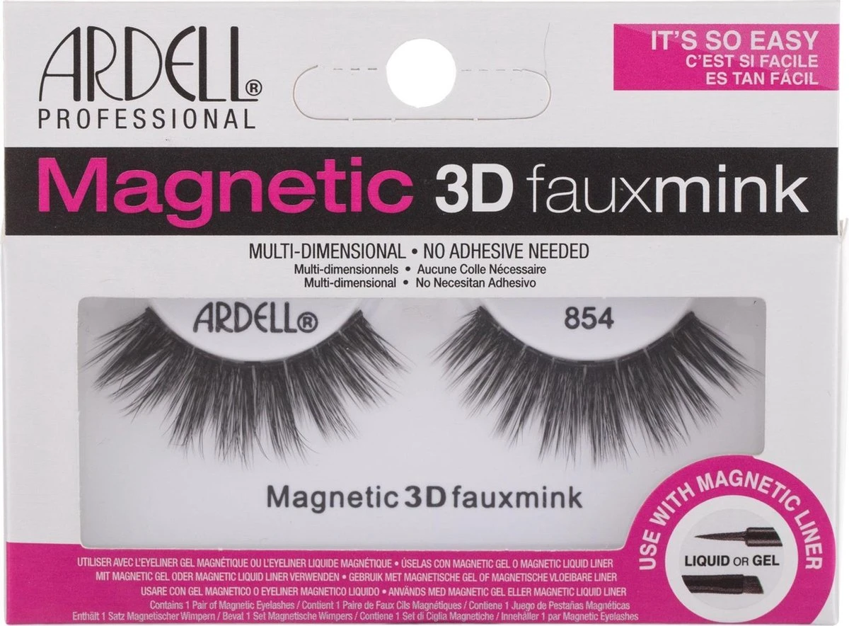 Ardell Magnetic Lash - 3D Faux Mink 854 8 Ardell Magnetic Lash - 3D Faux Mink 854 - Afbeelding 8