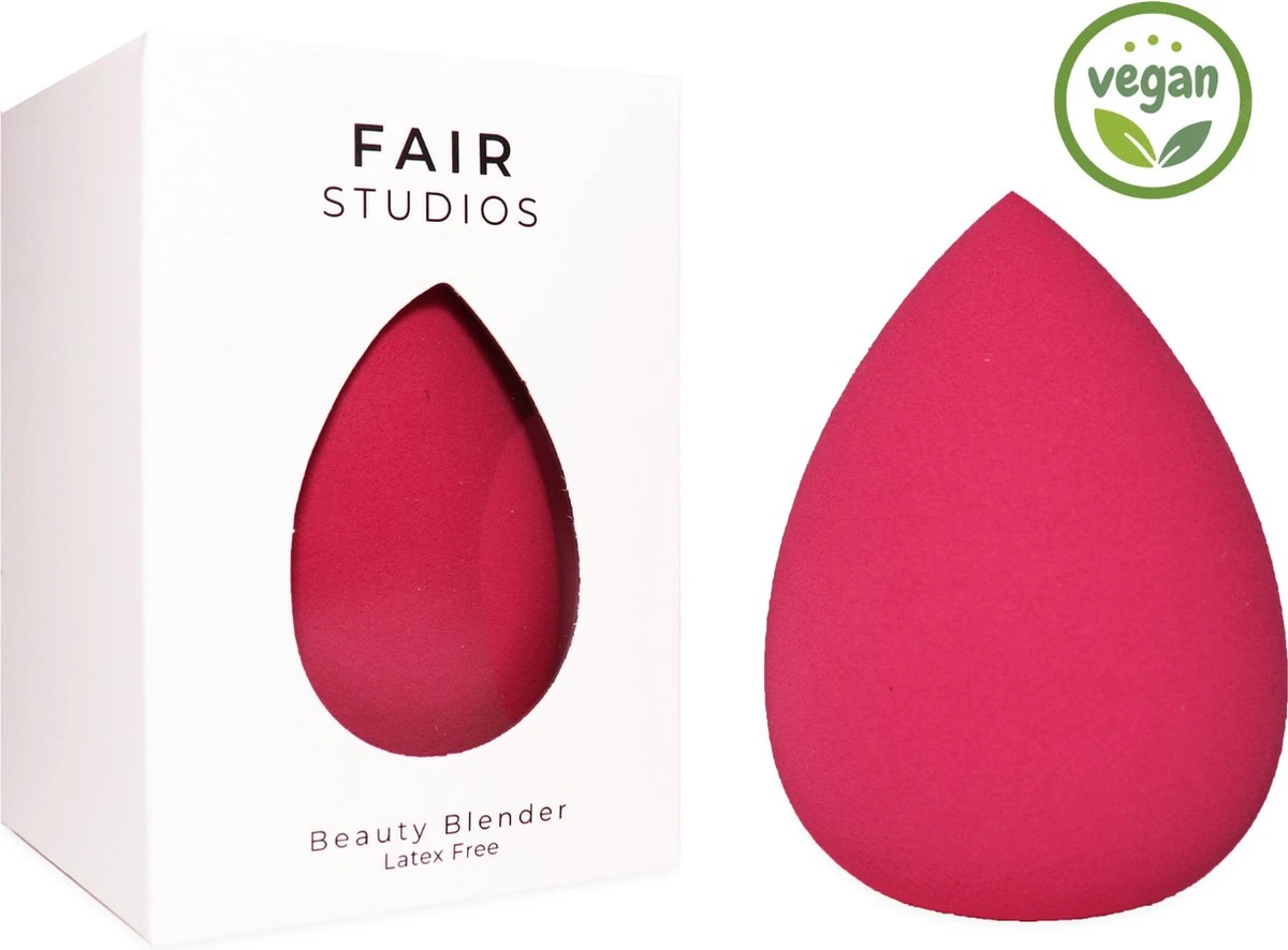 Premium Beauty Blender - Make Up Spons - Latexvrij - Voor Foundation, Blush & Primer - Speciaal Aero-Memory Foam - FAIR STUDIOS - Make Up Sponge - Beautyblender 1 Premium Beauty Blender - Make Up Spons - Latexvrij - Voor Foundation, Blush & Primer - Speciaal Aero-Memory Foam - FAIR STUDIOS - Make Up Sponge - Beautyblender