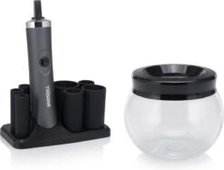 Tristar MB-2020 Make-up Kwastenreiniger – Reinigen én Drogen – Met 8 Rubberen Houders -Cosmetisch Korting 1200x908 1