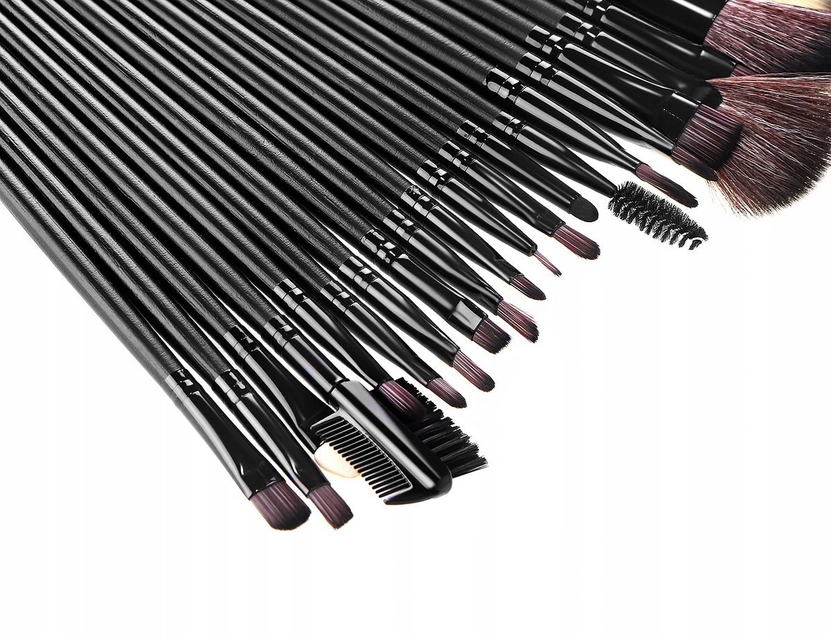 Professionele 24-Delige Make-Up Kwastenset - Cosmetica Visagie Makeup Kwasten Set - Mascara/Oogschaduw/Concealer/Foundation/Blush/Eyeliner/Highlighter/Poederkwast Beauty Brush - Contourkwast Make Up Brushes Borstels Penselen - Met Luxe Opberg Etui 7 Professionele 24-Delige Make-Up Kwastenset - Cosmetica Visagie Makeup Kwasten Set - Mascara/Oogschaduw/Concealer/Foundation/Blush/Eyeliner/Highlighter/Poederkwast Beauty Brush - Contourkwast Make Up Brushes Borstels Penselen - Met Luxe Opberg Etui - Afbeelding 7