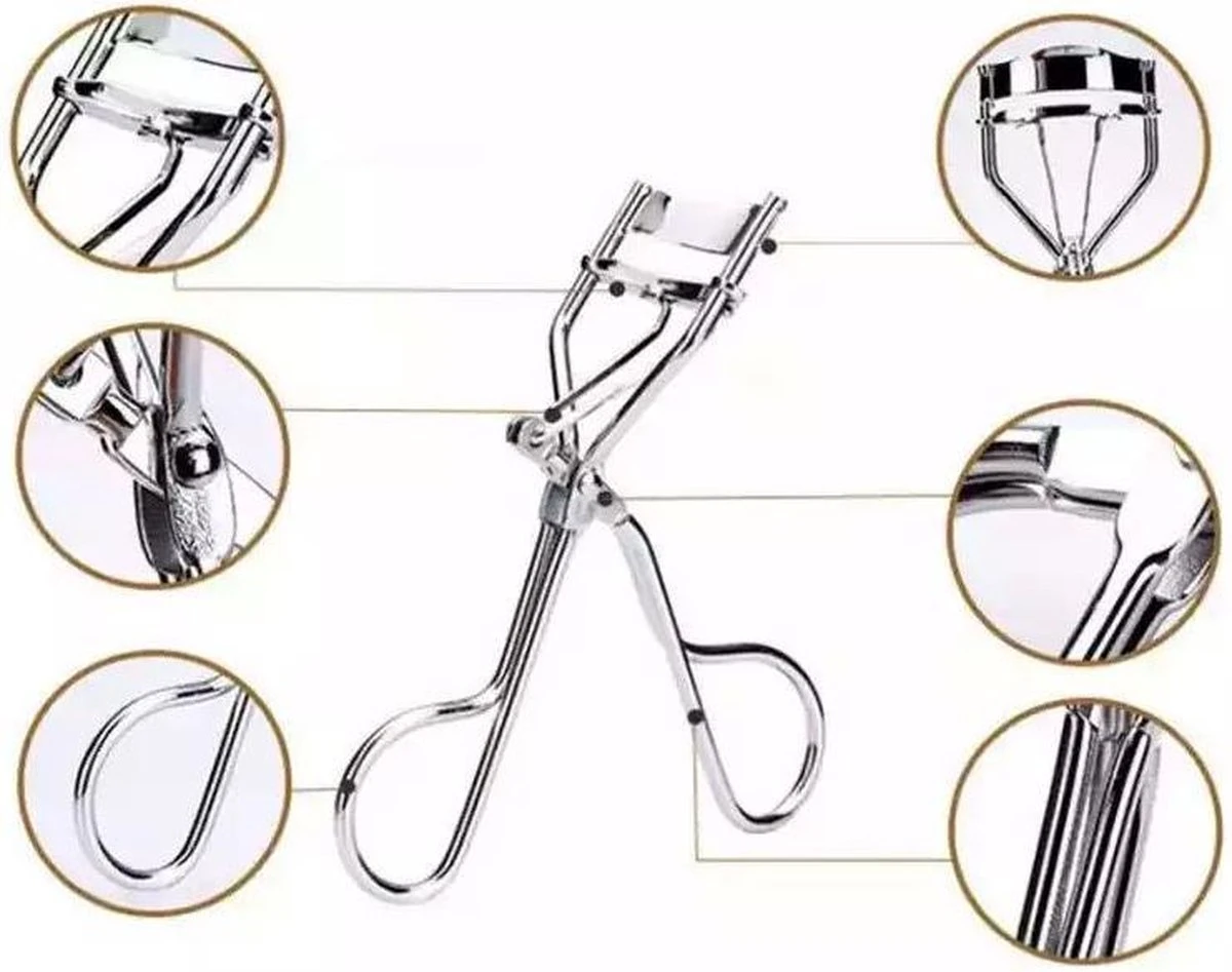 Professionele Eyelash Curler- Wimperkrultang- Wimperkruller - Lash Curler - Wimpers- 1 St 3 Professionele Eyelash Curler- Wimperkrultang- Wimperkruller - Lash Curler - Wimpers- 1 St - Afbeelding 3