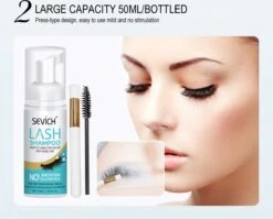 Sevich Wimper Extensions Cleanser - Wimpershampoo - Lash Foam Shampoo - Lash Cleanser - Wimper-shampoo - Assortiment 'Het Gemak' 18 Sevich Wimper Extensions Cleanser - Wimpershampoo - Lash Foam Shampoo - Lash Cleanser - Wimper-shampoo - Assortiment 'Het Gemak' -Cosmetisch Korting 1200x967