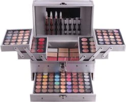 Professionele Make-up Koffer 132 Delig - Make Up Koffer Met Inhoud - Make Up Koffer Meisjes - Make Up Koffer Kinderen -Cosmetisch Korting 1200x976